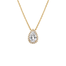 The Céleste Pear Diamond Necklace