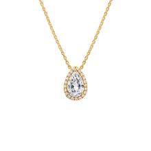 The Céleste Pear Diamond Necklace