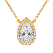 The Céleste Pear Diamond Necklace