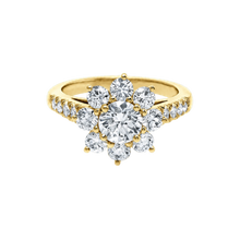 The Sunflower Diamond Ring