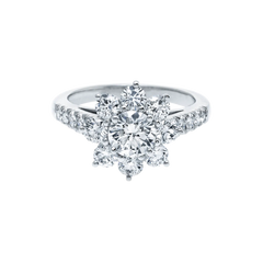 The Sunflower Diamond Ring