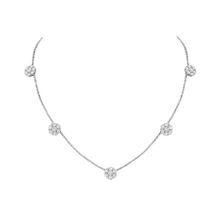 Belle Fleur Necklace, 5 flowers