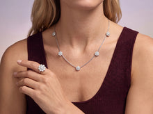 Belle Fleur Necklace, 5 flowers